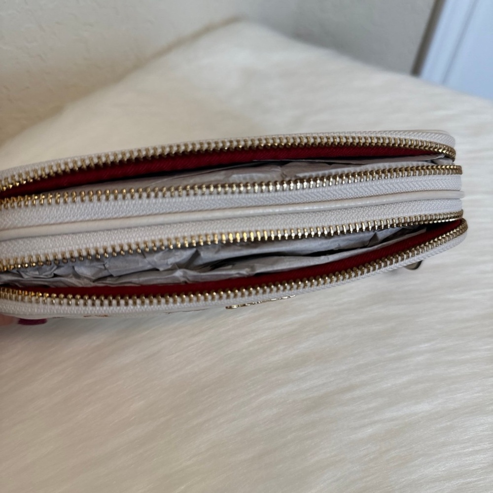 Coach Sadie Crossbody Clutch With Cherry Print - Picture 9 of 12